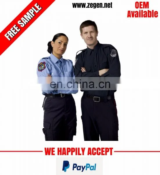 Custom Logo Design Security Guard Uniform