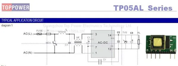 5W 3KVAC Isolation AC/DC Converters Power Supply 230v ac 110v photo-2