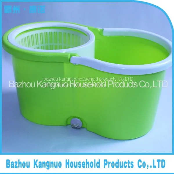 Factory Green 360 Magic Spin Mop With SS Bucket, Floor Cleaning Microfiber M photo-2