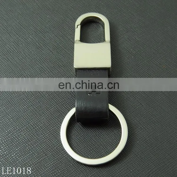 Auto Leather Keychain Custom Leather Key Holder Automobile Keyring photo-2