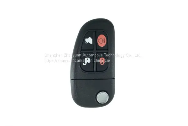 Jaguar Folded Key 4 Buttons 4D60