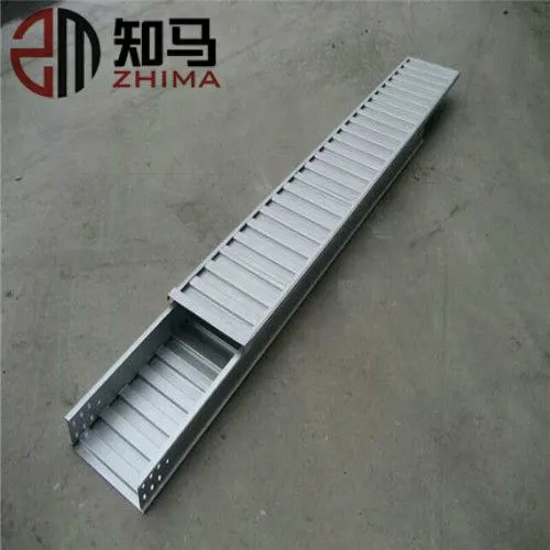 Galvanized Steel Cable Tray/slotted Cable Tray/cable Trunking photo-5