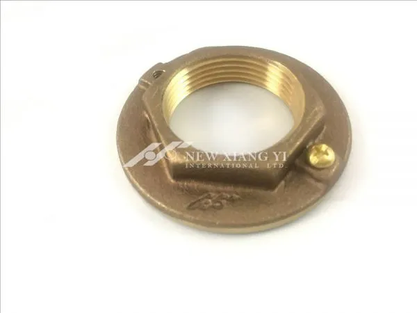 CNC Well Processed Bronze Flanged Nuts Marine Hardware photo-2