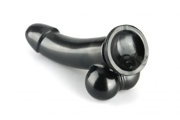 Realistic Ultra-Soft Dildo for Beginners With Flared Suction Cup Base for Hands-Free Play, Flexible Dildo With Curved Shaft & Balls for Vaginal G-Spot & Anal Prostate Play 6.7