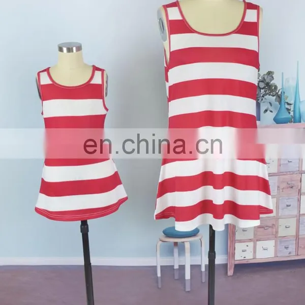 2019 New With A Bow On The Back Wholesale Mommy And Me Import Clothes Child (this Link for WOMAN) photo-6