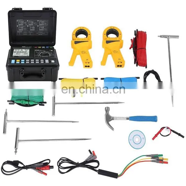 Digital Earth Resistance Tester Ground Resistance Tester Soil Resistivity Meter MS2308 photo-3