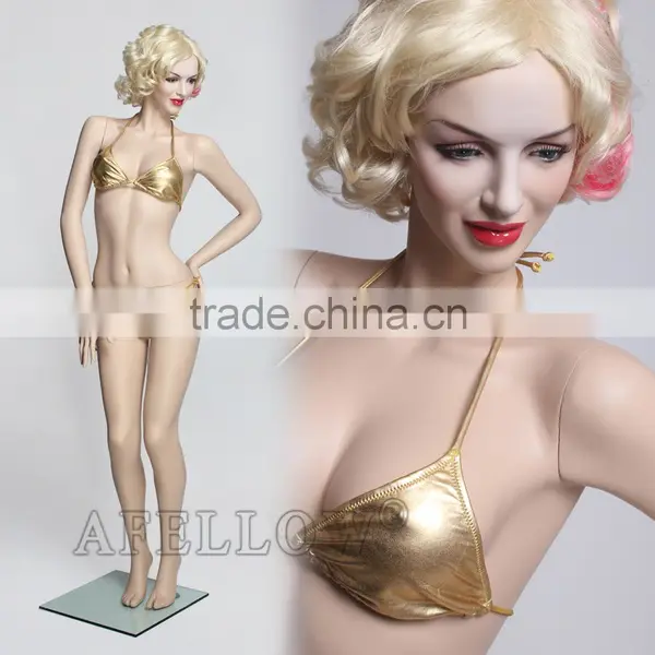 Fiberglass Woman Realistic Female Mannequin Women Dummy MONROE photo-3