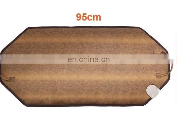 Led Photon Light Mat Germanium Maifan Clay Tourmaline Ceramic Far Infrared Thermal Heating Therapy Stone Mattress Pad photo-2