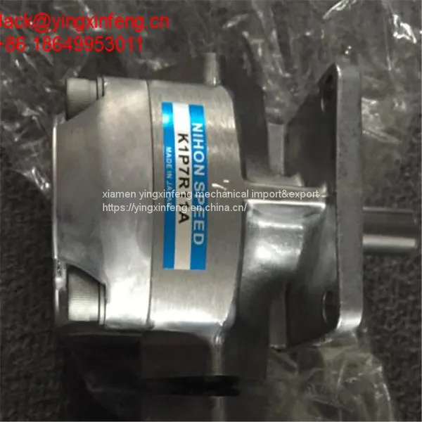 Japan Nihon Speed Gear Pumps K1P9R11A K1P photo-3