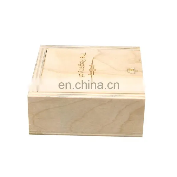 ODM Custom Made Luxury Gift Birch Pine Bamboo Solid Wood Box Jewellery or Trinket Storage Box photo-3