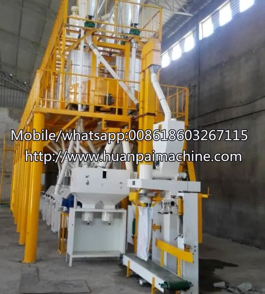 20T-30T Corn Maize Wheat Flour Milling Machine Price Small Meal Mill Machine photo-2