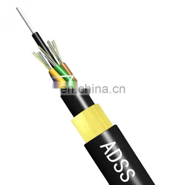Manufacturer Wholesale ADSS 24 Core SM Aerial Single Mode Fiber Optic Cable G652D photo-5