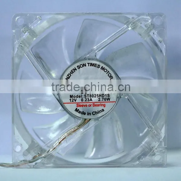 Large Airflow Cooling Fan dc Brushless Fan 80*80*25mm