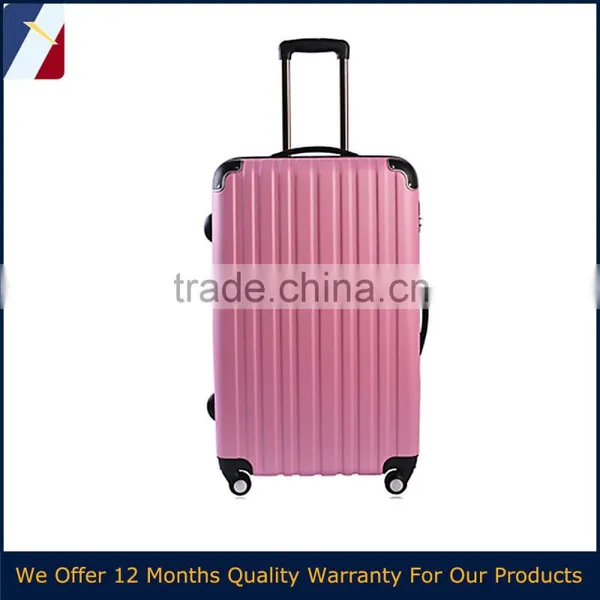 2015 High Quality Promotional Colourful Abs Trolley Luggage photo-4