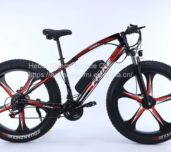 21 Speed Beach Cruiser Electric e Bike 48v 26inch Electric Bicycle Kit photo-2