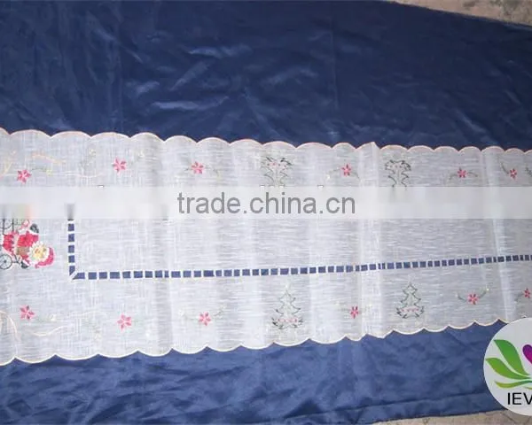 New Arrival High Quality Table Cloth Embroidered Table Cloth Wedding Tablecloth Christmas Design Fabric Tablecloth photo-5
