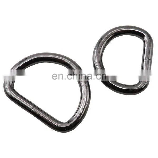 Wholesale Bag Accessories Handle Ring D Zinc Alloy Custom D-Ring Buckle Colorful Metal D Ring for Handbags photo-4