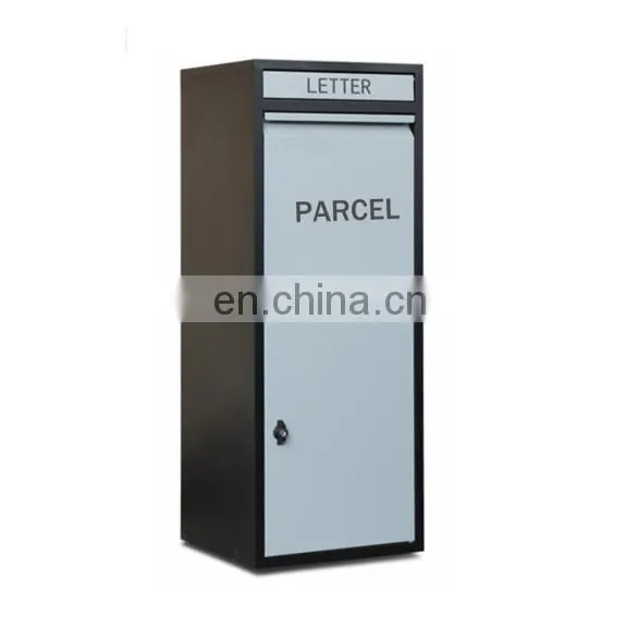 New Arrival Preorder Anti Theft Outdoor Wall Mount Detachable Metal Smart Mailbox Parcel Box for Residential Delivery Drop Box photo-2