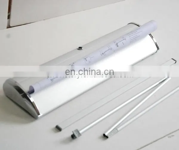 Luxury Wide Base Roll up Banner Stand (aluminum+Magnet Cover,double Oxford Bag,electroplating Cover) photo-3