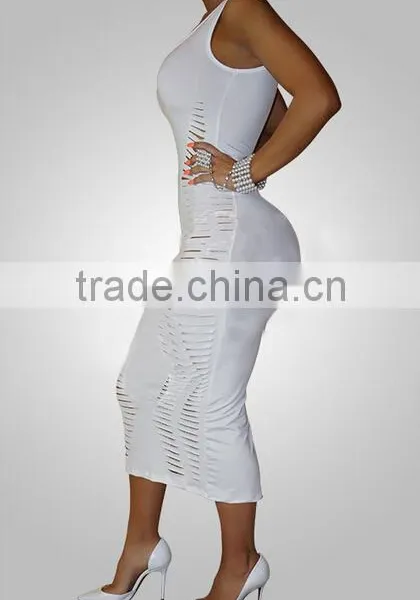 Sexy Fashion Dress Woman Casual Dress Slim Waist Evening Dress photo-2