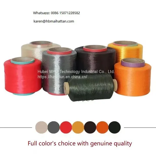 1000dtex High Tenacity Industrial Polyester Yarn Red photo-5