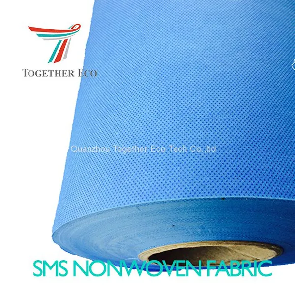 25gsm White Super Soft Baby Diaper Sms Sss Nonwoven Fabric Material photo-2