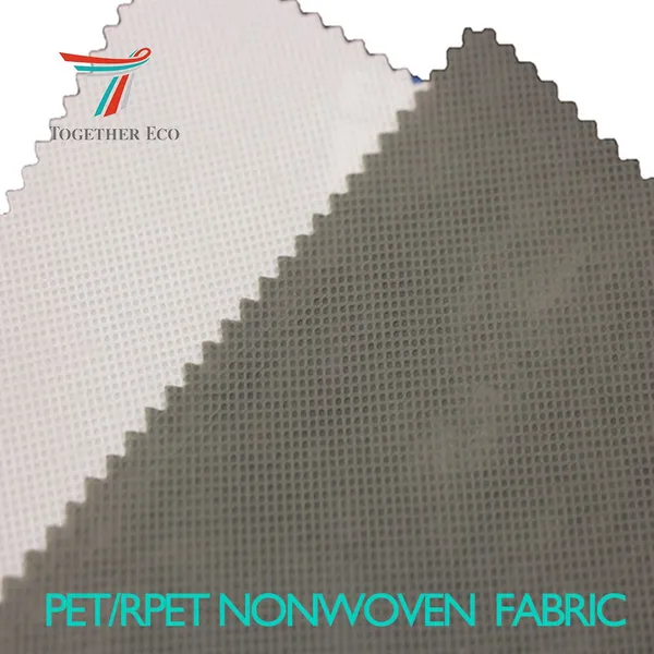 20gsm Recycled PET Nonwoven for Desiccant Package 100 Polyester Spun-bond Non Woven Fabric Factory photo-2