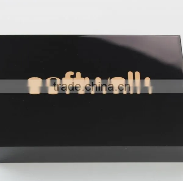 Black Lucite Sign Block Black Perspex Branding Block photo-4