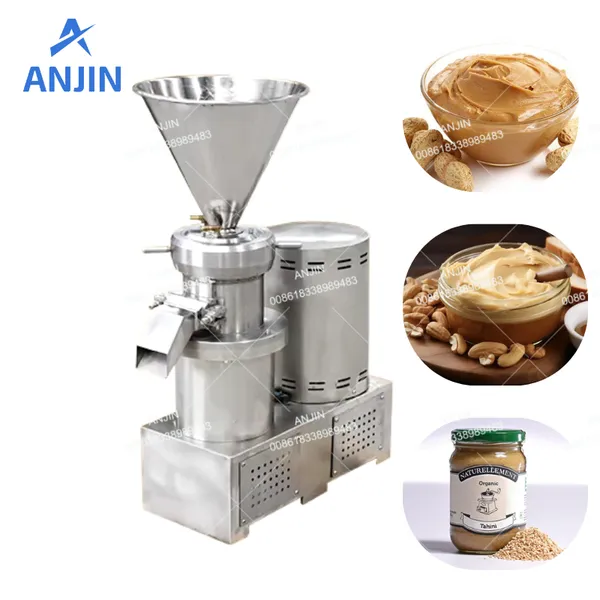 Automatic Sesame Butter Grinding Machine Sesame Paste Grinder Butter Making Machine Colloid Mill Machine