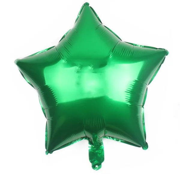 18inch Solid Color Helium Mylar Happy Fathers Day Foil Balloon Oem Ballon Factory Foil Star Balloons for Party Decoration photo-3