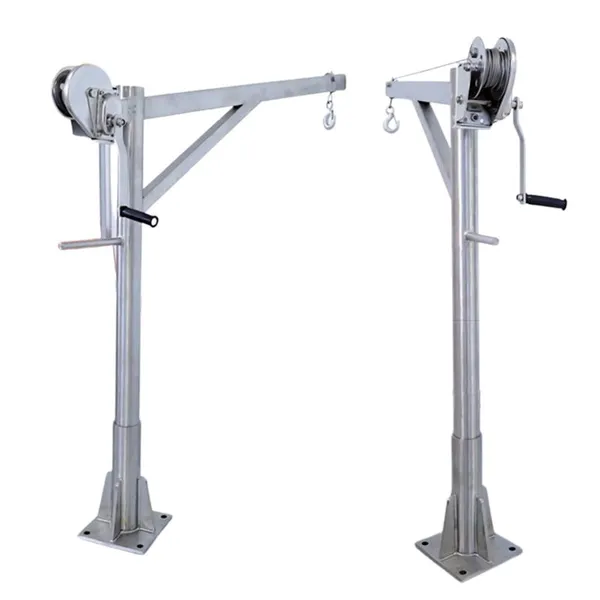 Stainless Steel Pickup Crane Glass Crane Lifting Machine