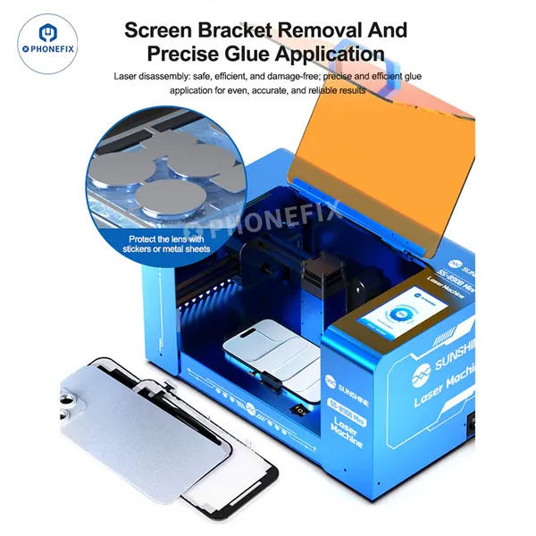 SUNSHINE SS-890B Mini Laser Machine for Phone Bracket/Back Glass Removal photo-3