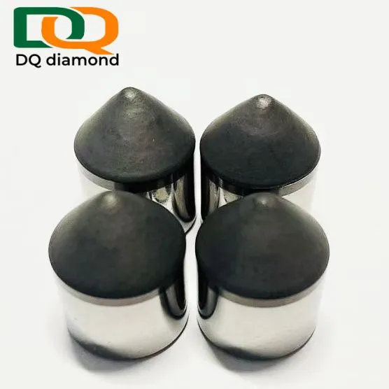 Polycrystalline Diamond Compact PDC Bits for Oil and Gas Drilling Rigs for Sale High Hardness Dome Button Cylinder 1308 1313