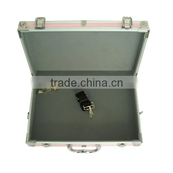 Pink Aluminum Briefcase Storgae Tool Box photo-4