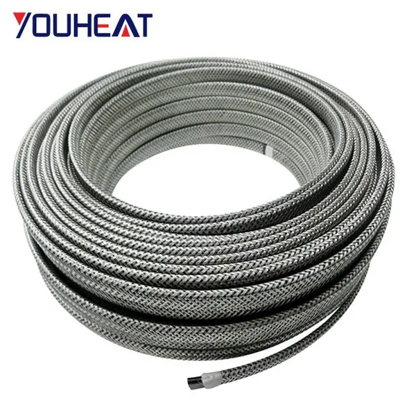 Factory Direct Self-Regulating Heat Trace Cable XLPE FEP PVC Insulated 33ft (10m) Roof De-Icing Pipe Freeze Protection Cable photo-5
