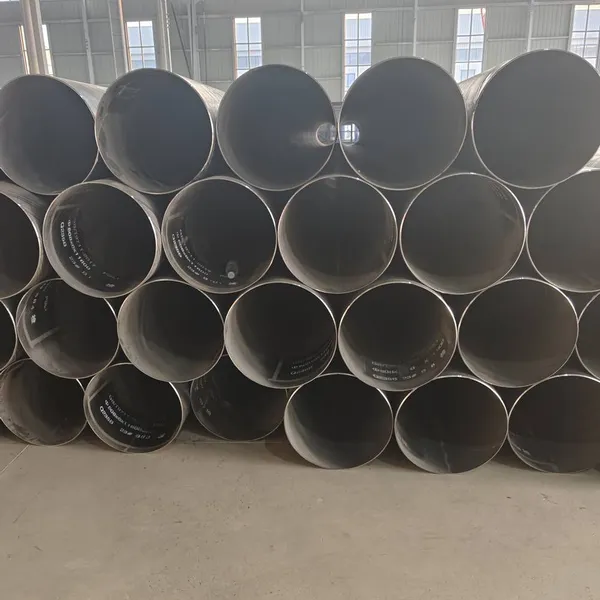 Supply Dn600 Water Supply Spiral Steel Pipes With Internal and External Plastic Coating, Made of Q235b Material, Customizable photo-4