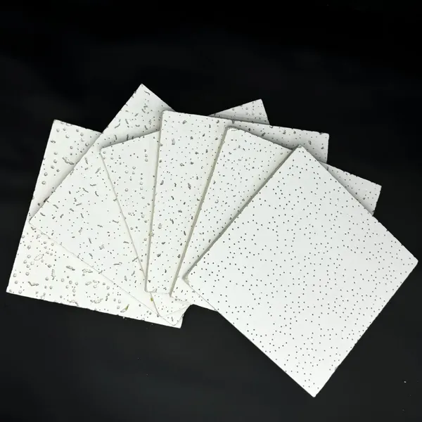 High-Density Mineral Wool Acoustic Panel, 1200x600mm, Class A Fire Rating, Eco-Friendly photo-2