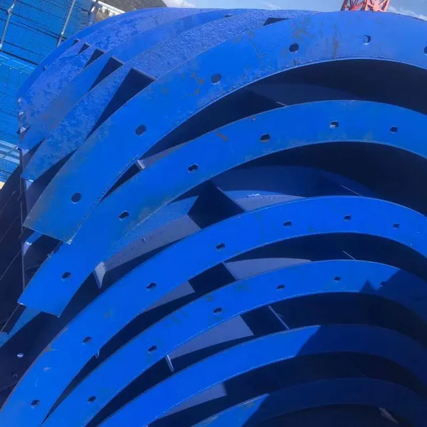 Yunnan Steel Formwork, Cylindrical Formwork Made of Q235 Steel, Special-shaped Steel Formwork, Steel Formwork for Construction Projects With an Inner Diameter of 1.8 Meters / Material: Q235 photo-3