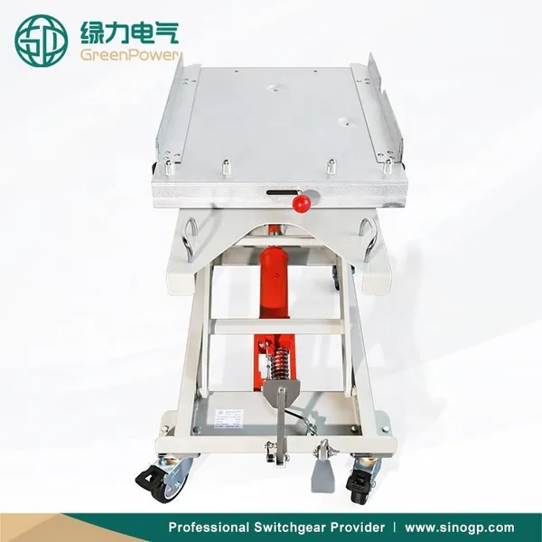 VCB Truck ACB Truck Transfer Trolley Compliant With IEC Standards for Substation Use photo-3