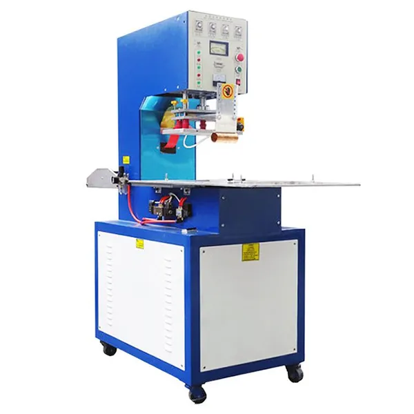 Mo-QDMECH Hochfrequenz-PVC-Schweiß- und Blisterversiegelungsmaschine BZ045 mit Drehteller 5-Sekunden-Versiegelung