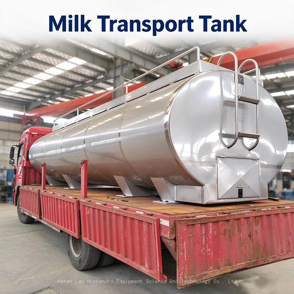 Food Grade 304 Stainless Steel Fresh Milk Transport Storage Tank