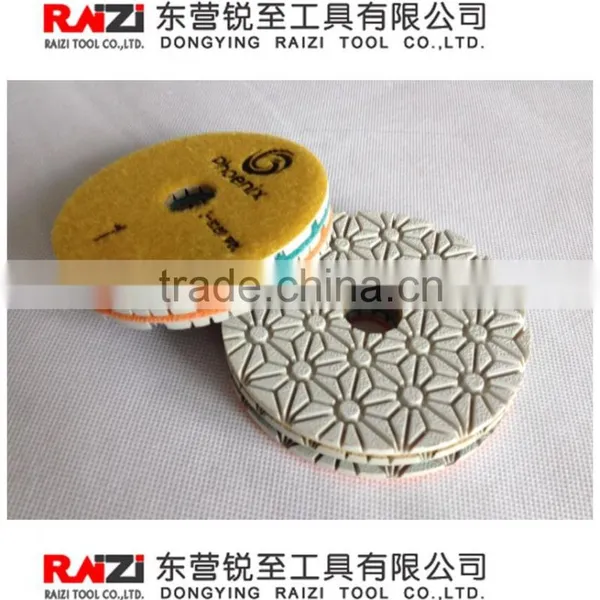 3 Step Wet Polishing Pad White Resin photo-4
