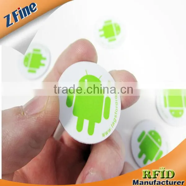Rfid Nfc Ntag213 Ntag216 Tag Paper Sticker for Smartphone photo-3