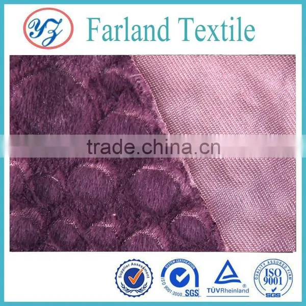 Super Soft Fabric Dot Velvet Fabric Winter Nightgowns Fabric Warm photo-4