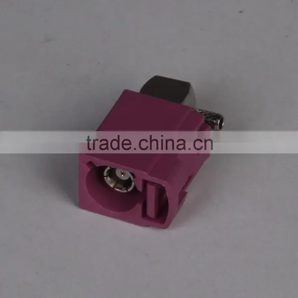 R/A Fakra Violet Connector for Radio Controlled Parking Heating Rg Cable photo-3