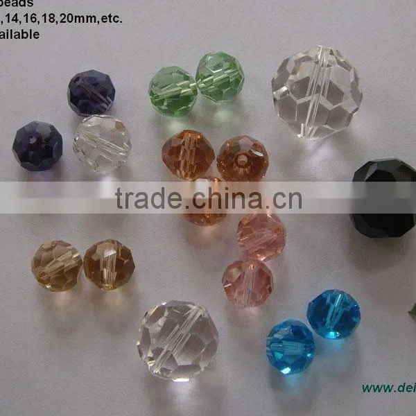 Crystal Multi Faced Beads