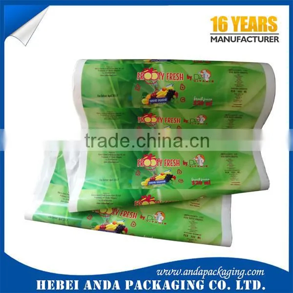 Plastic Film Roll for Water Sachet 500ml/pure Water Plastic Packaging/450ml Juice Packaging Bag Quality Choice photo-3