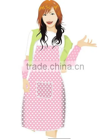 OEM Plain Promotion Fashion Design Kitchen Apron , Pattern Apron Kitchen photo-4