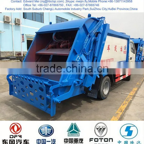 Cheap Garbage Compactor Truck Dongfeng, Garbage Truck Design photo-4
