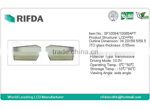Lcd Shutter Valves 3d Lens for 3d Glasses photo-2